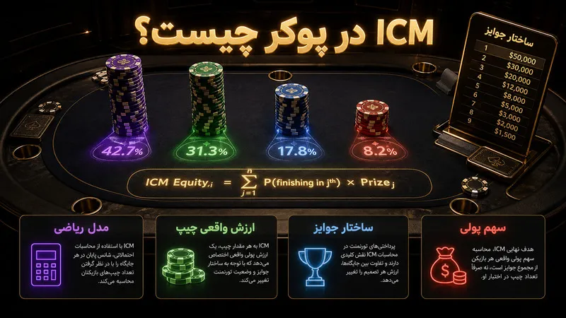 ICM در پوکر دقیقا چیست؟