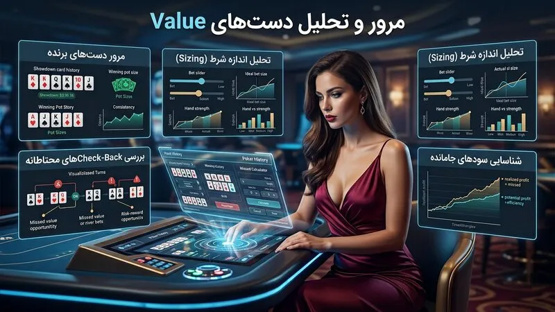 چطور دست های Value را بعد از بازی مرور کنیم؟